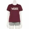 Juniors' Vans "Vans" White Logo Tee