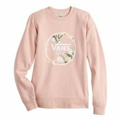 Juniors' Vans Crewneck Fleece Pullover -Vans Sales Store unnamed file 1075