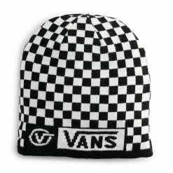 Men's Vans® Checkerboard Print Logo Beanie