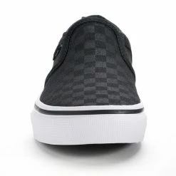 Vans® Asher Kid's Checkered Shoes Black Vibrant Yellow -Vans Sales Store unnamed file 113