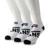Men's Vans 3-Pack Ankle Socks Grey