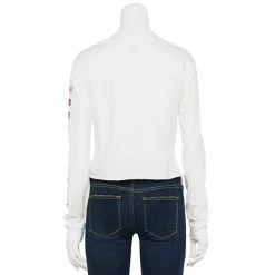 Juniors' Vans Rainbow Logo Cropped Graphic Top -Vans Sales Store unnamed file 1214