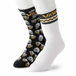 Men's Vans 2-pack Crew Socks Black Off The Clock -Vans Sales Store unnamed file 1222