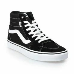 Vans® Filmore Men's High-Top Shoes Black White