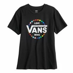 Juniors' Vans Love Wins Pride Graphic Tee -Vans Sales Store unnamed file 1484