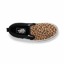 Vans® Asher Leopard Kids' Slip-On Shoes -Vans Sales Store unnamed file 1576