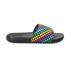 Vans® Range Women's Slide Sandals Black White Check 9 Vans® Range Women's Slide Sandals Black White Check -Vans Sales Store unnamed file 1583
