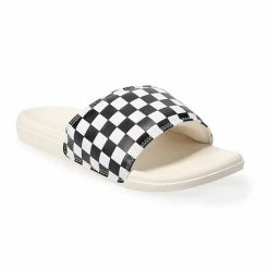 Vans® Range Women's Slide Sandals Black White Check 15 Vans® Range Women's Slide Sandals Black White Check -Vans Sales Store unnamed file 1589