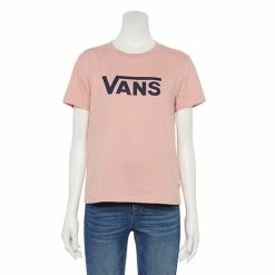 Juniors' Vans Logo Tee