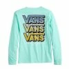 Boys 8-20 Vans Long Sleeve Graphic Tee Silver