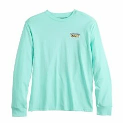 Boys 8-20 Vans Long Sleeve Graphic Tee Silver -Vans Sales Store unnamed file 192