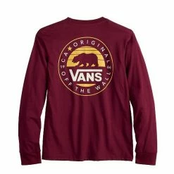 Boys 8-20 Vans Long Sleeve Graphic Tee Silver -Vans Sales Store unnamed file 199