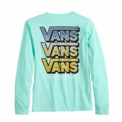 Boys 8-20 Vans Long Sleeve Graphic Tee Silver -Vans Sales Store unnamed file 203