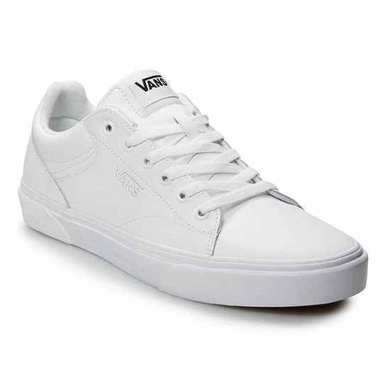 Vans® Seldan Men's Leather Shoes White 1 Vans® Seldan Men's Leather Shoes White