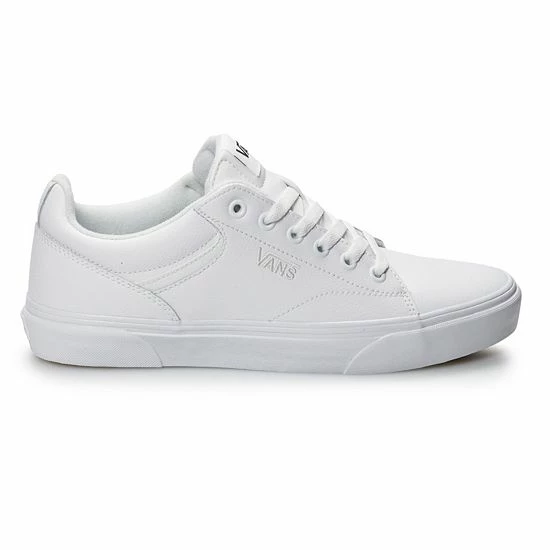 Vans® Seldan Men's Leather Shoes White 2 Vans® Seldan Men's Leather Shoes White - Image 2