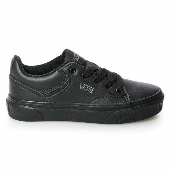Vans® Seldan Kids' Sneakers Tumble Black 2 Vans® Seldan Kids' Sneakers Tumble Black - Image 2