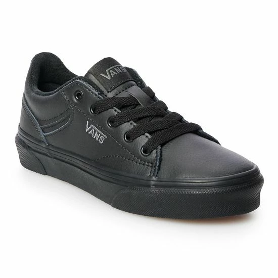 Vans® Seldan Kids' Sneakers Tumble Black 6 Vans® Seldan Kids' Sneakers Tumble Black - Image 6