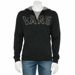 Vans Sales Store 30 Men's Vans® Zip Front Fleece Sweatshirt