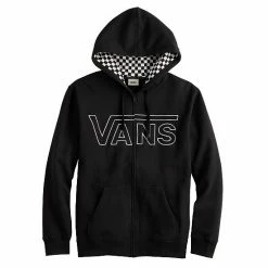 Men's Vans® Zip Front Fleece Sweatshirt -Vans Sales Store unnamed file 296