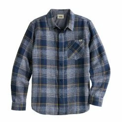 Boys 8-20 Vans Woven Button-Up Shirt Black