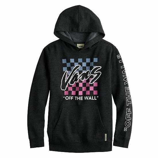 Boys 8-14+ Vans® Vans Vintage Logo Off The Wall Graphic Hoodie 1 Boys 8-14+ Vans® Vans Vintage Logo Off The Wall Graphic Hoodie