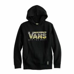 Boys 8-14+ Vans® Checkerboard Wordmark Logo Graphic Hoodie