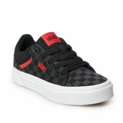 Vans® Seldan Boys' Shoes Black Black Check