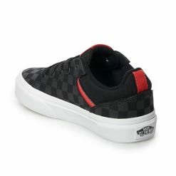 Vans® Seldan Boys' Shoes Black Black Check -Vans Sales Store unnamed file 552