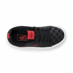 Vans® Seldan Boys' Shoes Black Black Check -Vans Sales Store unnamed file 554
