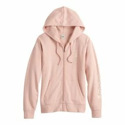 Juniors' Vans Zip Up Fleece Hoodie -Vans Sales Store unnamed file 698