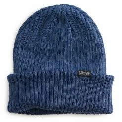 Men's Vans® Clipped Cuff Beanie Black -Vans Sales Store unnamed file 752