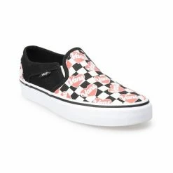 Vans® Asher Checkerboard Women's Slip-On Shoes