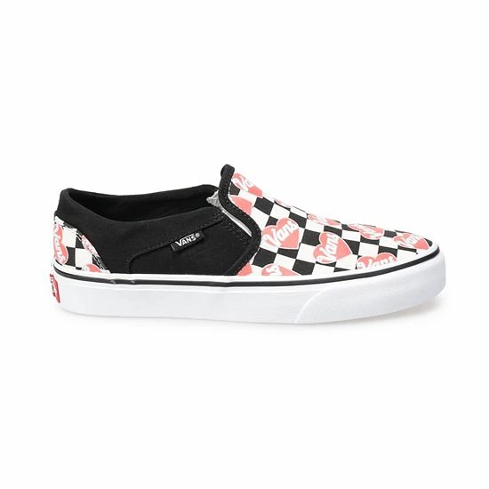 Vans® Asher Checkerboard Women's Slip-On Shoes 2 Vans® Asher Checkerboard Women's Slip-On Shoes - Image 2