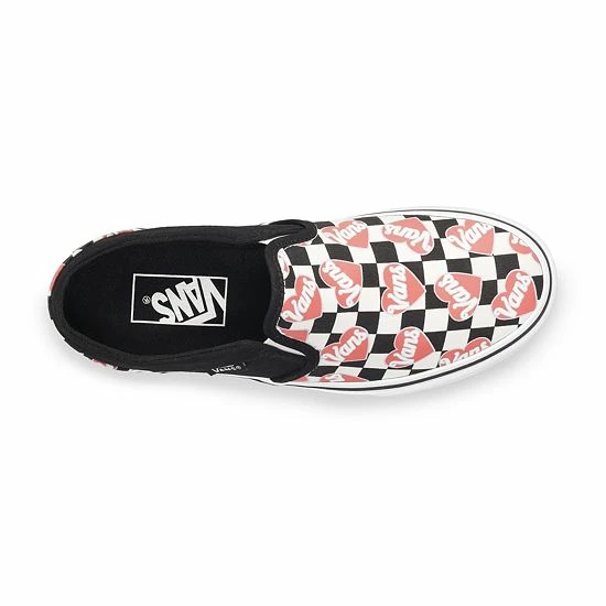 Vans® Asher Checkerboard Women's Slip-On Shoes 5 Vans® Asher Checkerboard Women's Slip-On Shoes - Image 5