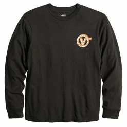 Boys 8-20 Vans® Long Sleeve Graphic Tee Burgandy -Vans Sales Store unnamed file 790