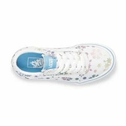 Vans® Ward Girls' Sneakers Leopard Floral Black -Vans Sales Store unnamed file 822