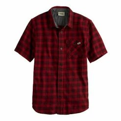 Boys 8-14+ Vans® Short Sleeve Checkered Button Down Shirt Sundried Tomato -Vans Sales Store unnamed file 911
