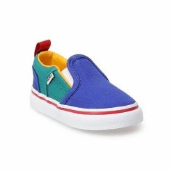 Vans® Asher V Retro Block Baby / Toddler Boys' Slip-On Shoes